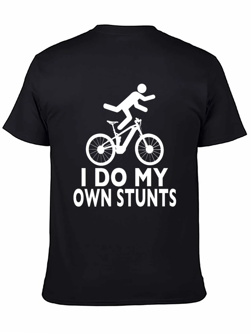 I Do My Own Stunts Funny T-Shirt Mountain Bike product image 4
