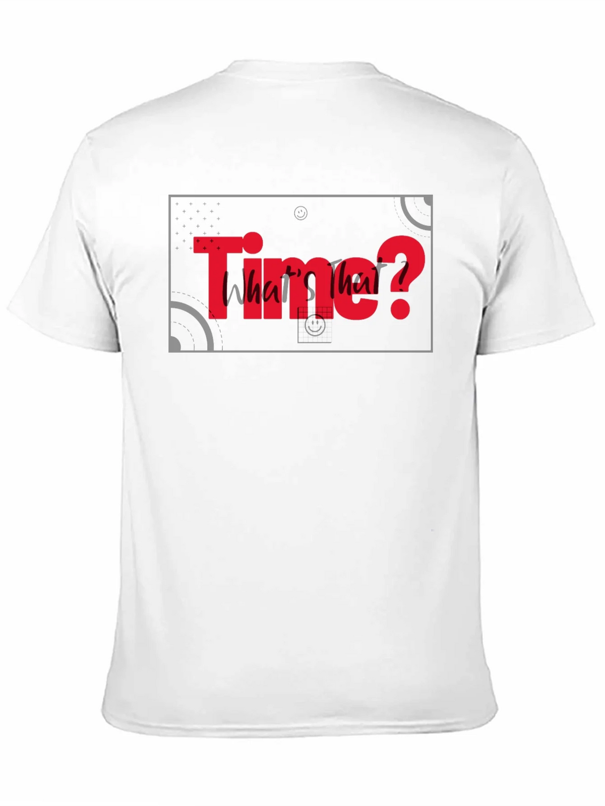 Time? Whats that? Graphic Black T-Shirt product image 8