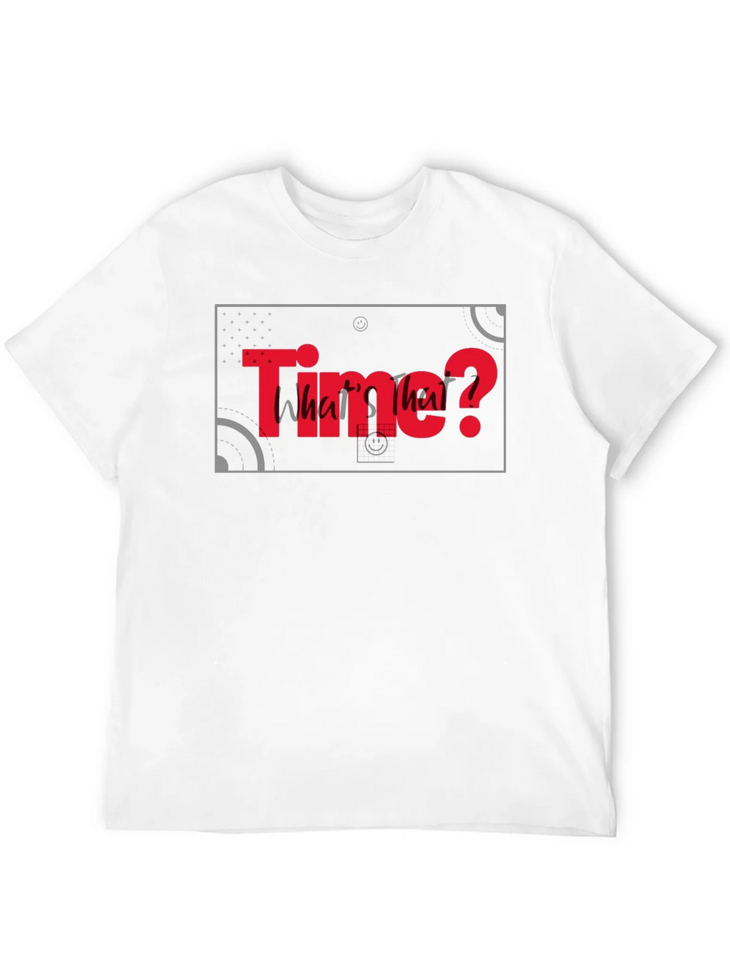 Time? Whats that? Graphic Black T-Shirt product image 9