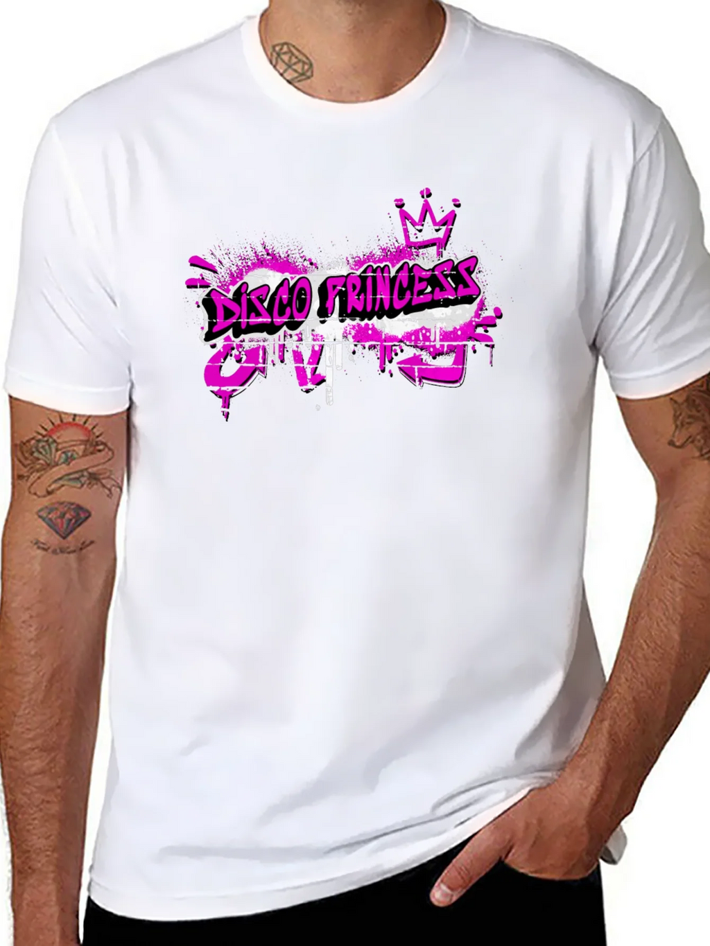 Disco Princess Graphic T-Shirt product image 7