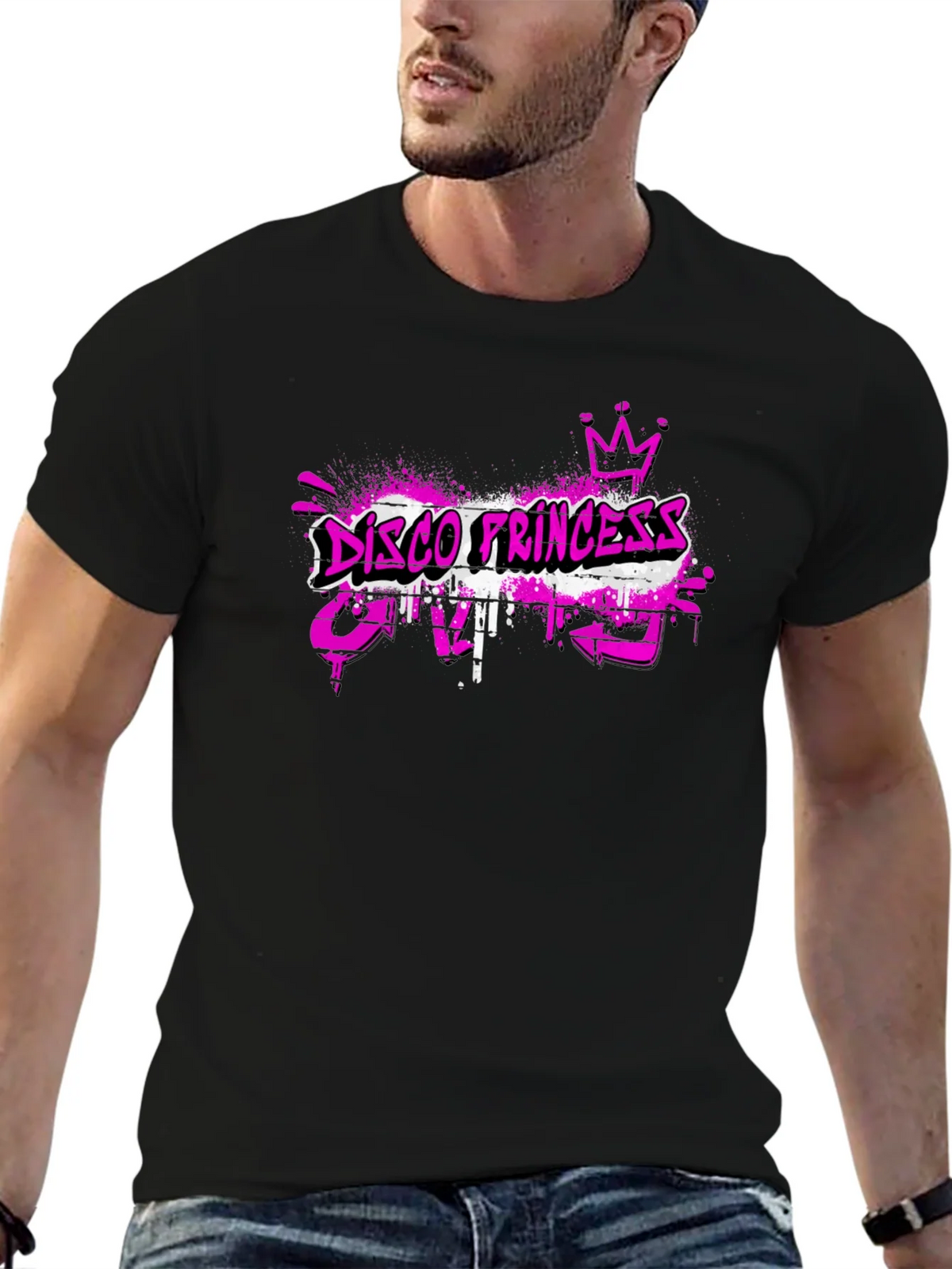 Disco Princess Graphic T-Shirt product image 6