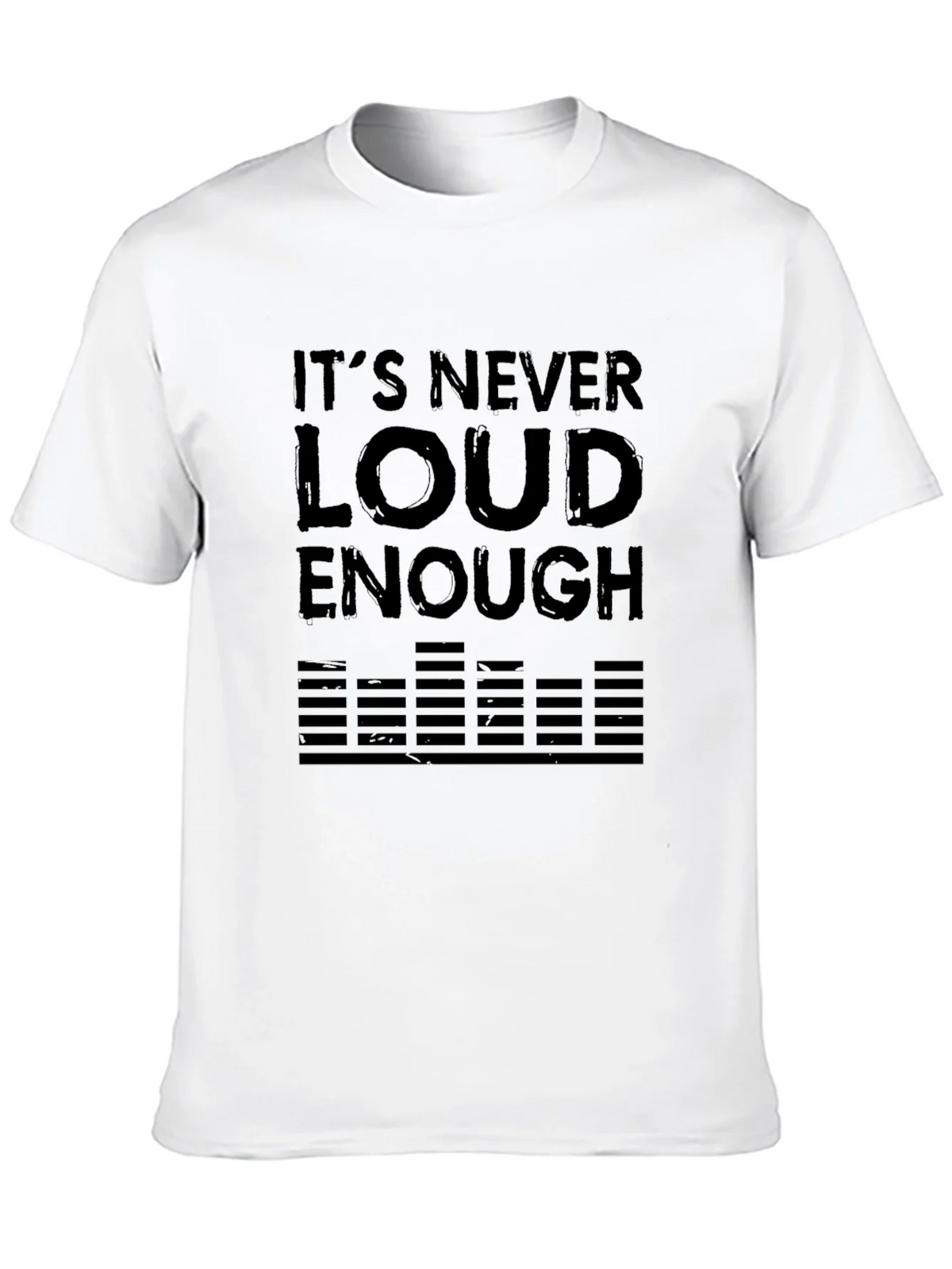 Its Never Loud Enough Black T-Shirt product image 9