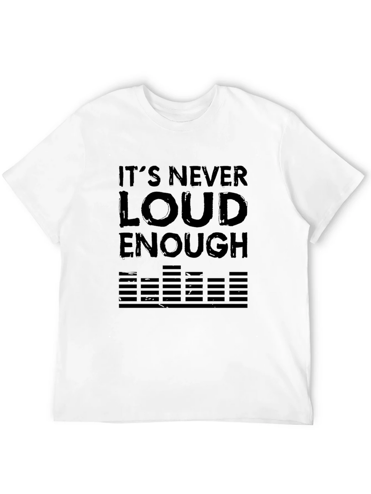 Its Never Loud Enough Black T-Shirt product image 11