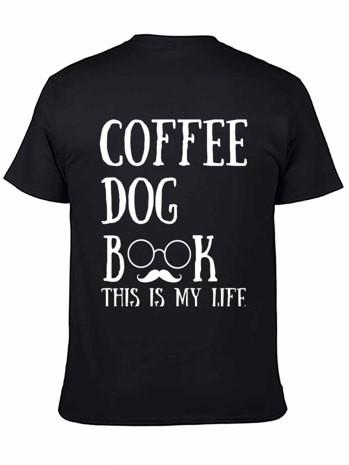 Coffee Dog Book Life Graphic Tee product image 4