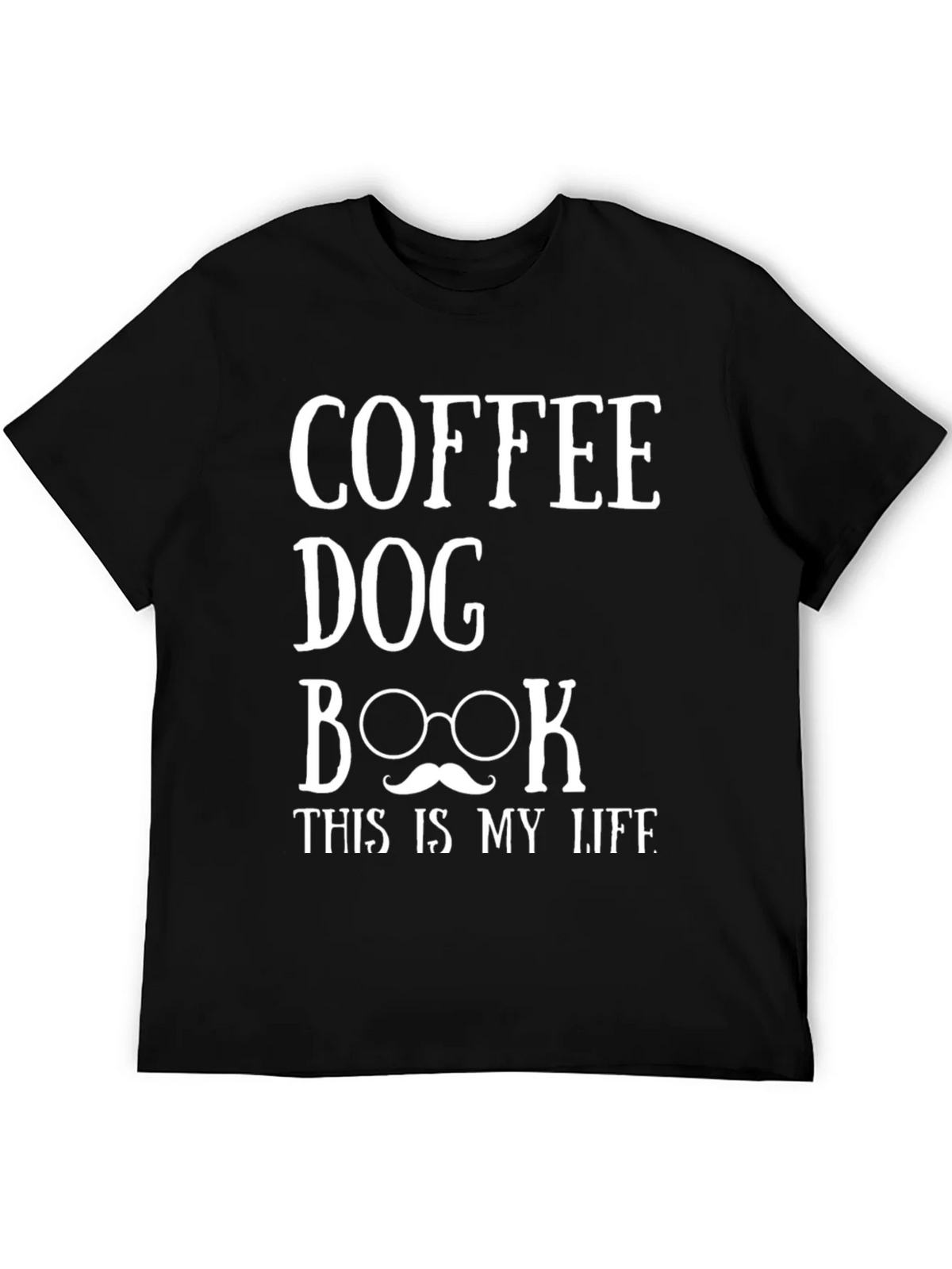 Coffee Dog Book Life Graphic Tee product image 5