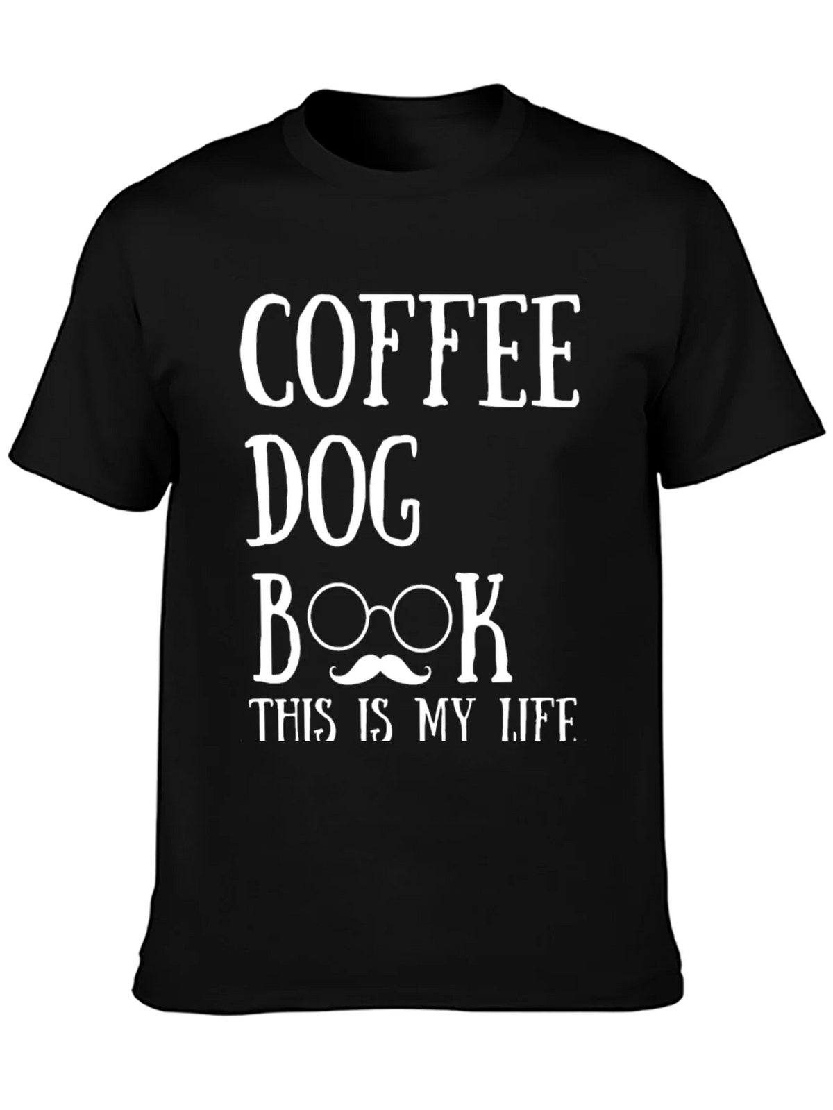 Coffee Dog Book Life Graphic Tee product image 3