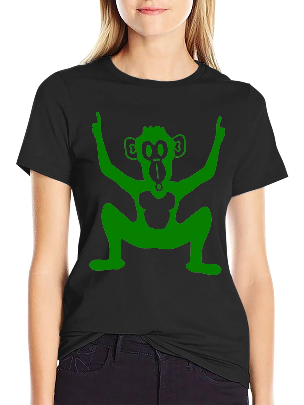 Funky Monkey Graphic Tee - Black T-Shirt product image 1