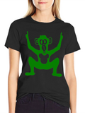 Funky Monkey Graphic Tee - Black T-Shirt product image 1