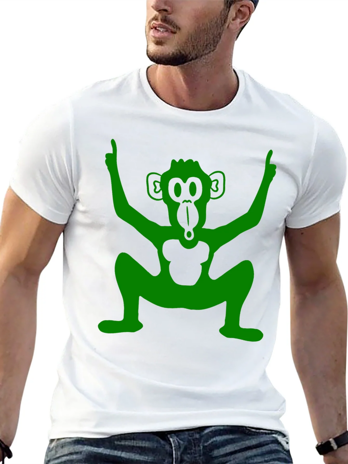 Funky Monkey Graphic Tee - Black T-Shirt product image 9