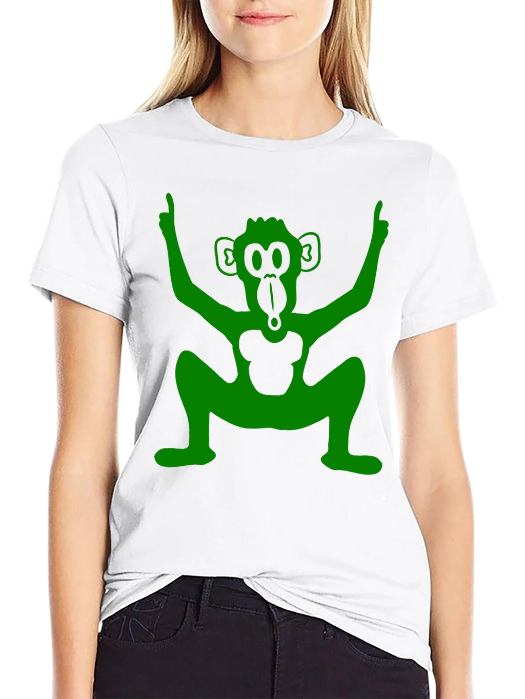Funky Monkey Graphic Tee - Black T-Shirt product image 6