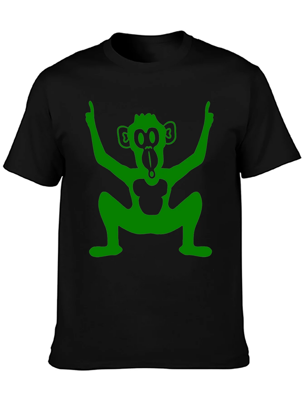 Funky Monkey Graphic Tee - Black T-Shirt product image 2