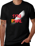 Still Pure Graphic T-Shirt - Black Cotton Tee product image 1