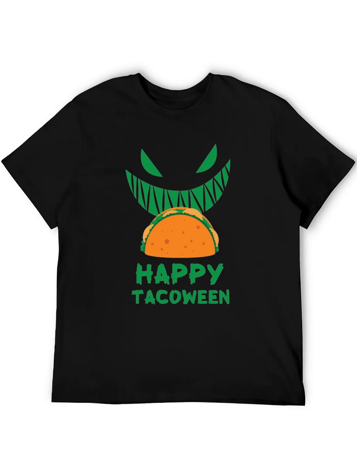 Happy Tacoween Graphic Tee - Halloween Taco Shirt product image 5