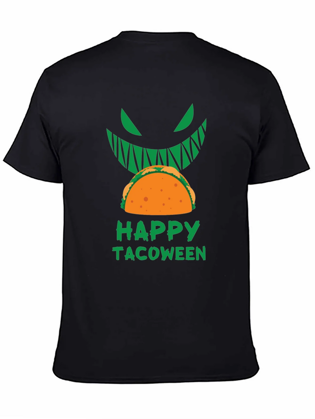 Happy Tacoween Graphic Tee - Halloween Taco Shirt product image 4