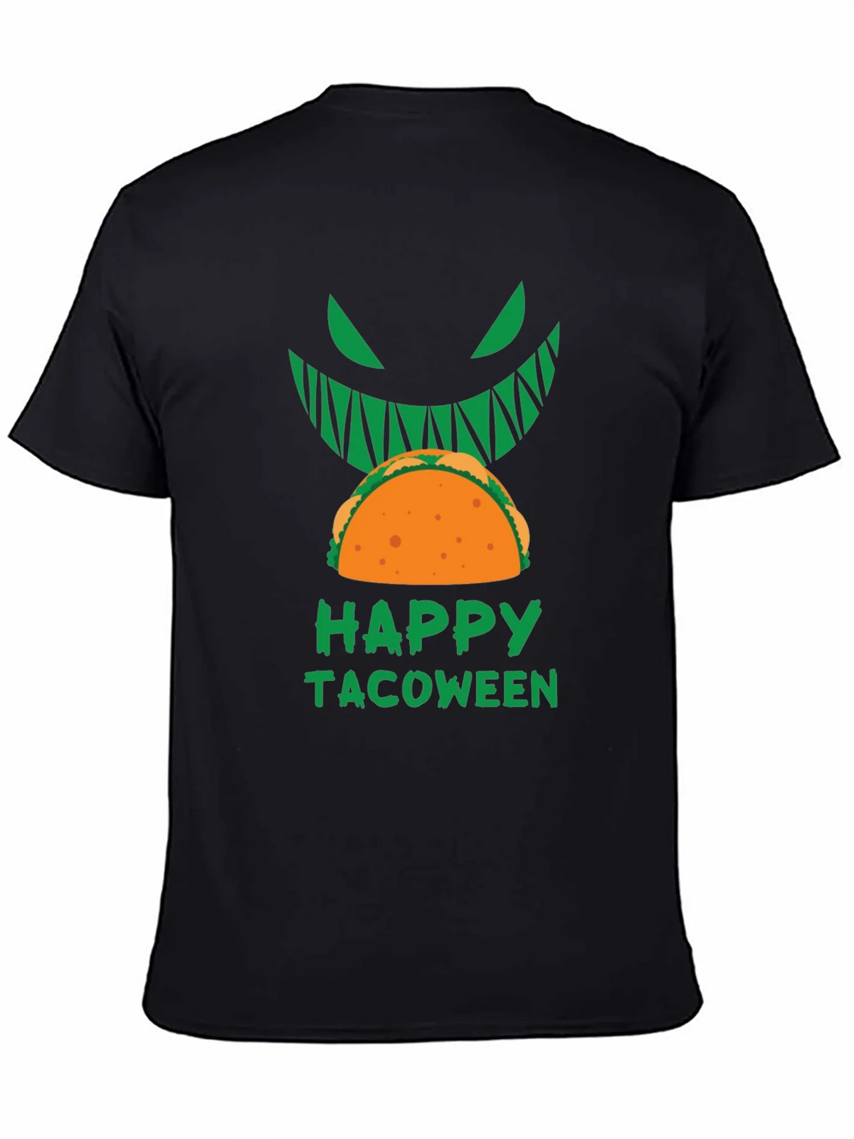 Happy Tacoween Graphic Tee - Halloween Taco Shirt product image 4
