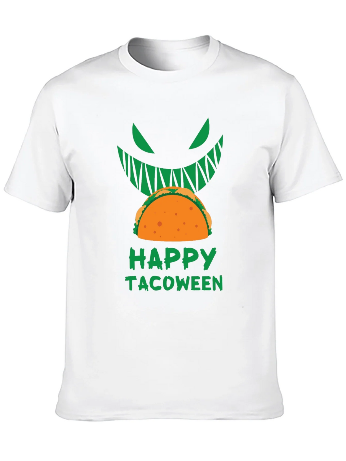 Happy Tacoween Graphic Tee - Halloween Taco Shirt product image 7