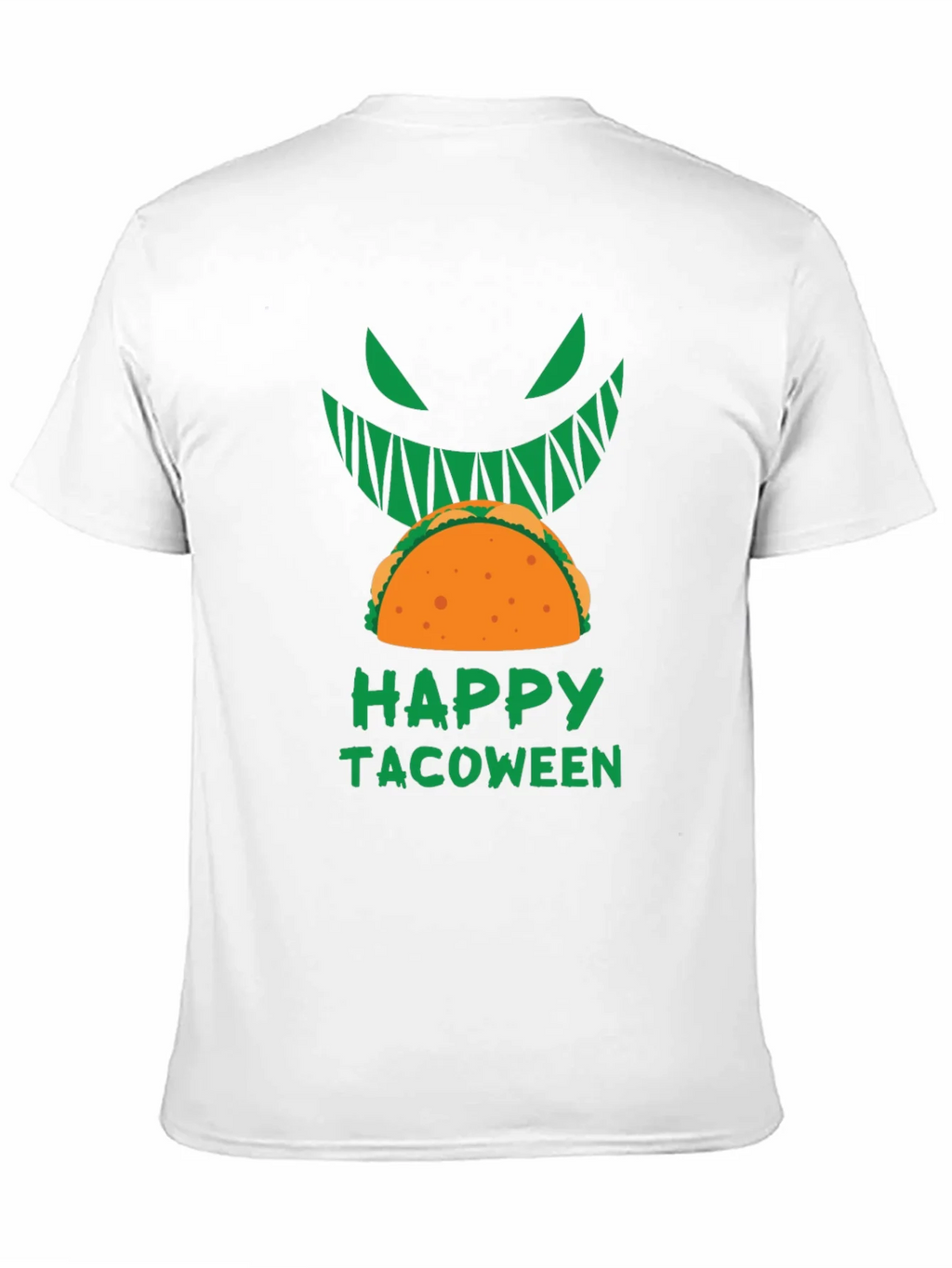Happy Tacoween Graphic Tee - Halloween Taco Shirt product image 8