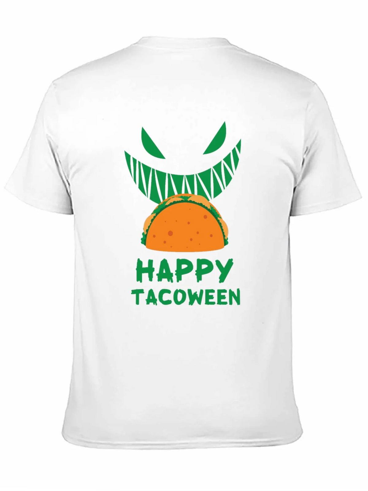 Happy Tacoween Graphic Tee - Halloween Taco Shirt product image 8