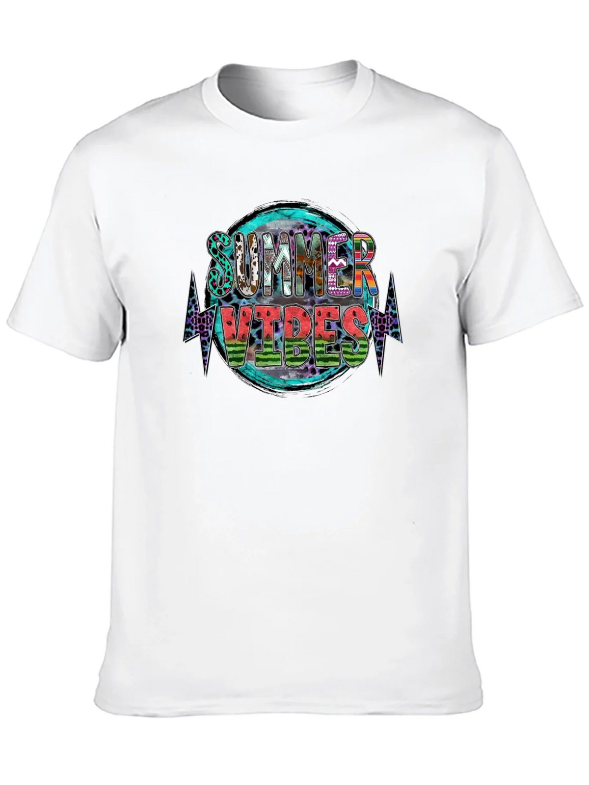 Summer Vibes Graphic Tee - Stylish Black T-Shirt product image 9