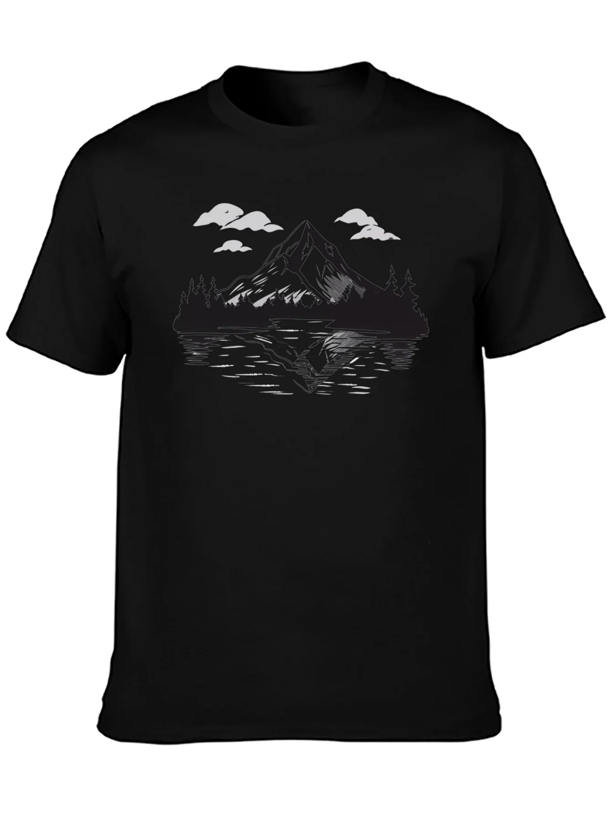 Mountain Lake Graphic T-Shirt - Adventure Ready product image 2