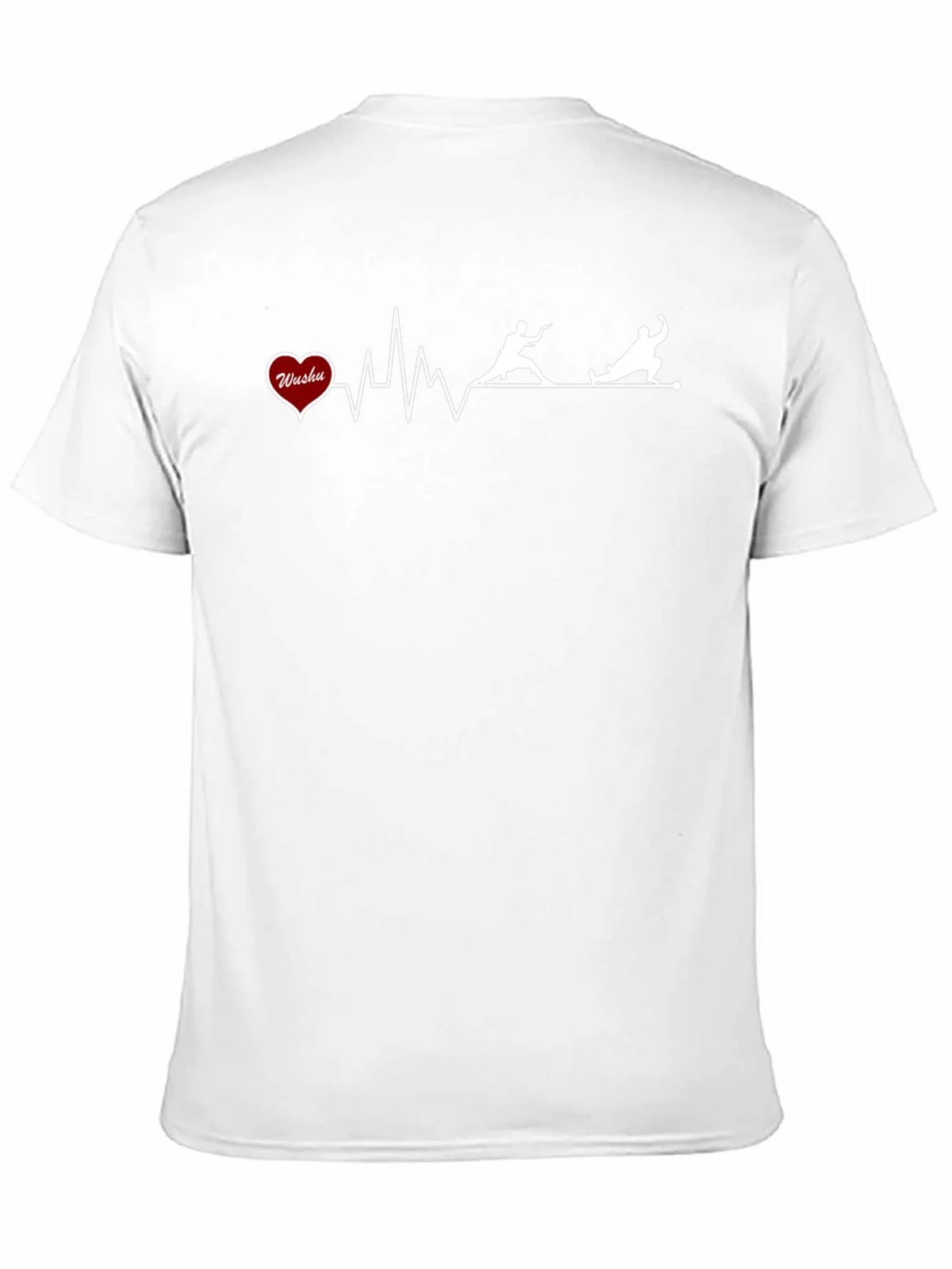 Wushu Heartbeat T-Shirt - Martial Arts Graphic Tee product image 10