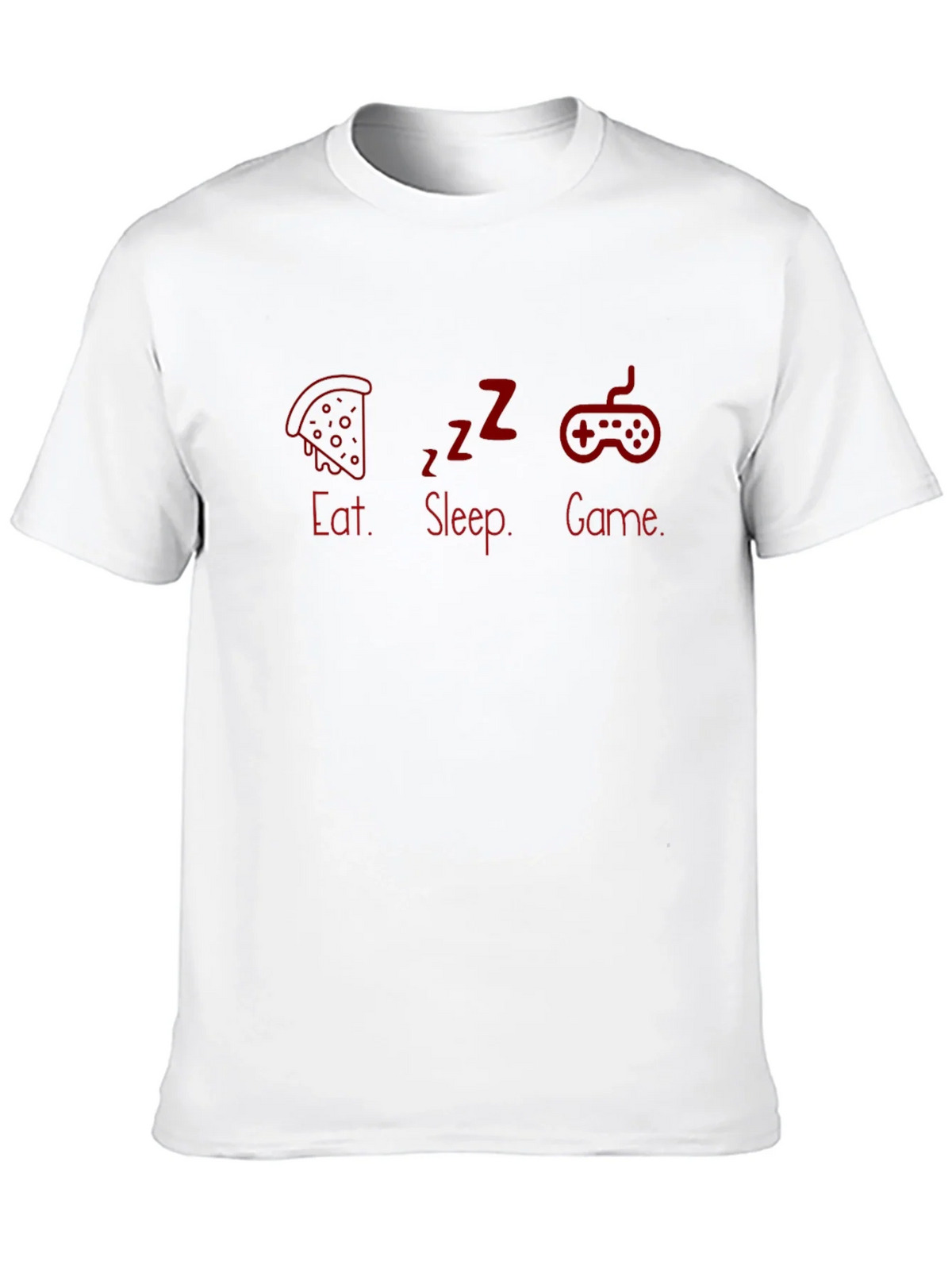 Eat Sleep Game Black T-Shirt product image 9
