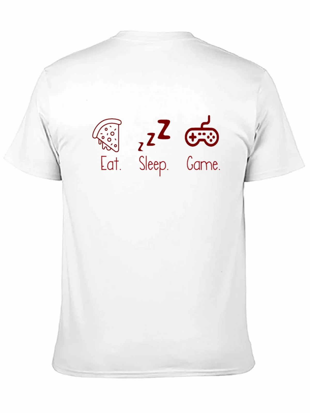 Eat Sleep Game Black T-Shirt product image 10