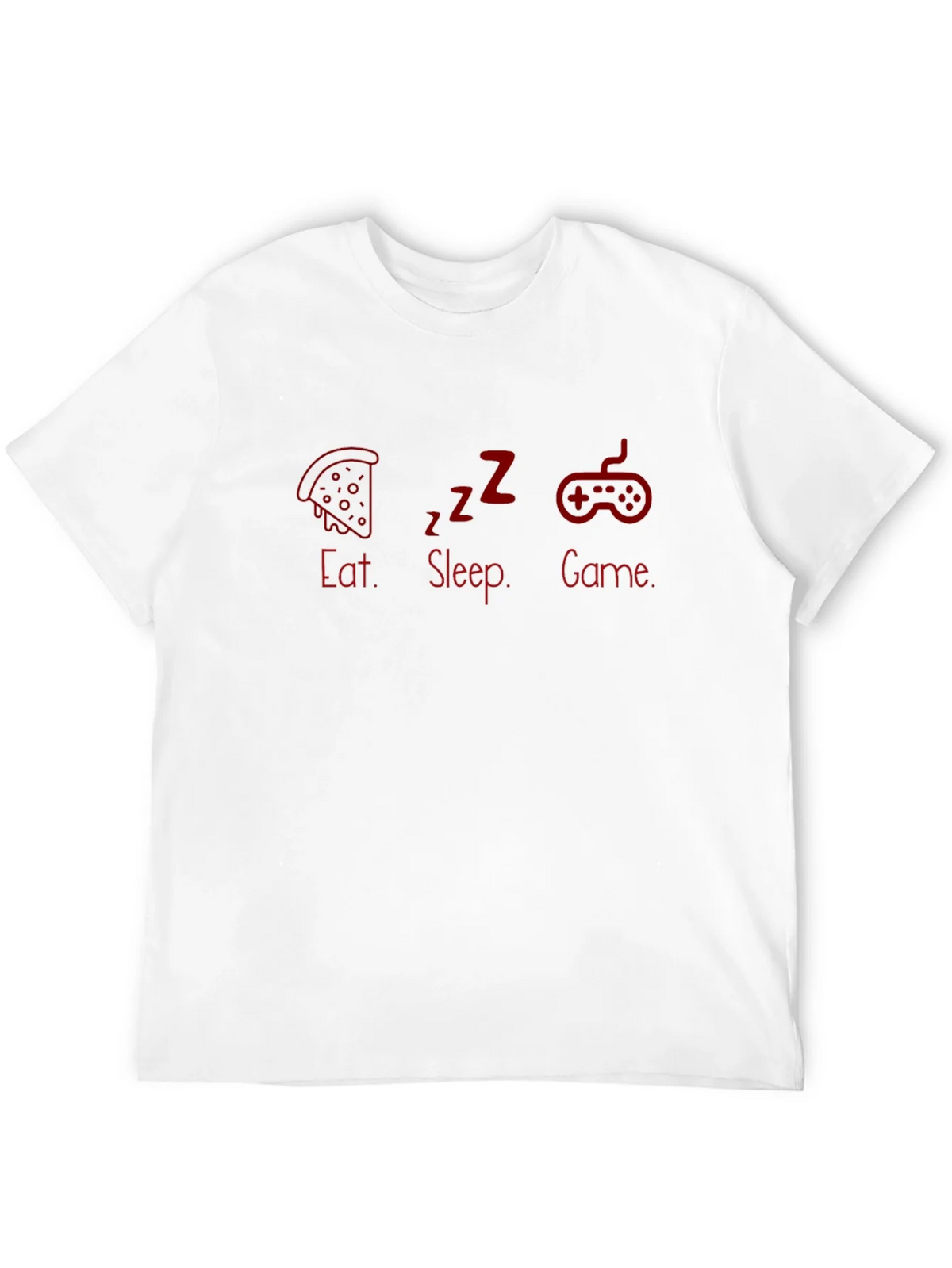 Eat Sleep Game Black T-Shirt product image 11
