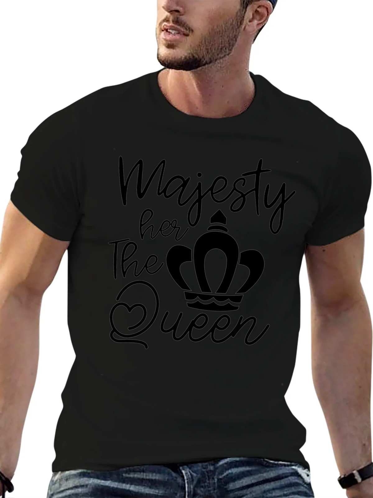 Majesty Her The Queen Graphic T-Shirt product image 6