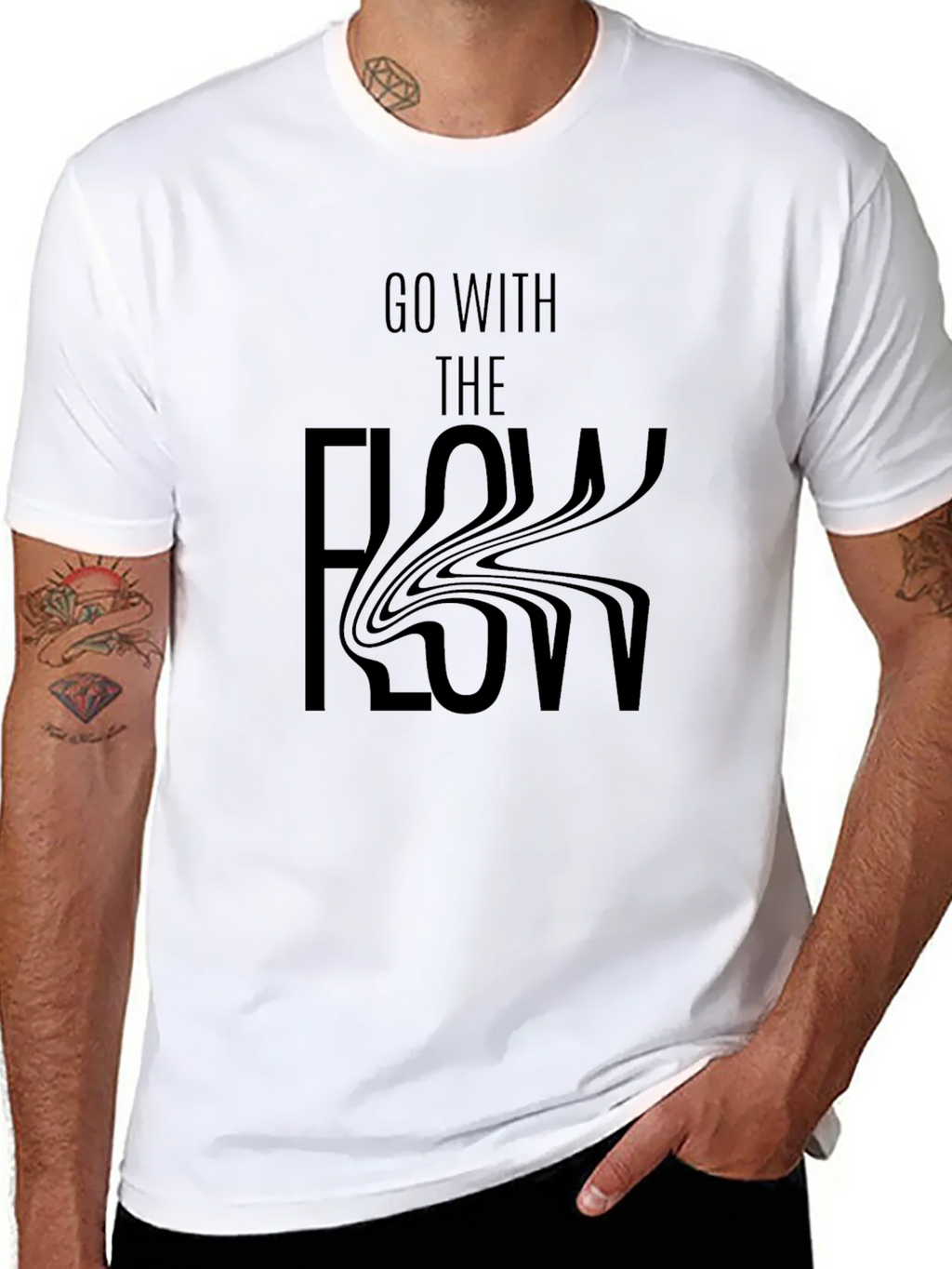 Go With The Flow Graphic T-Shirt product image 7