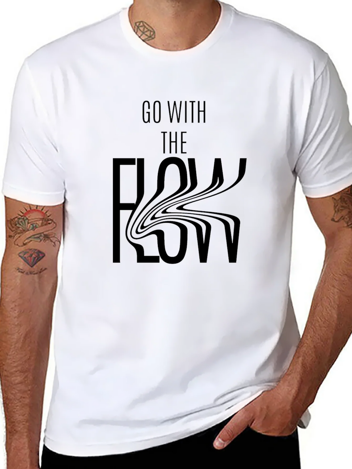 Go With The Flow Graphic T-Shirt product image 7