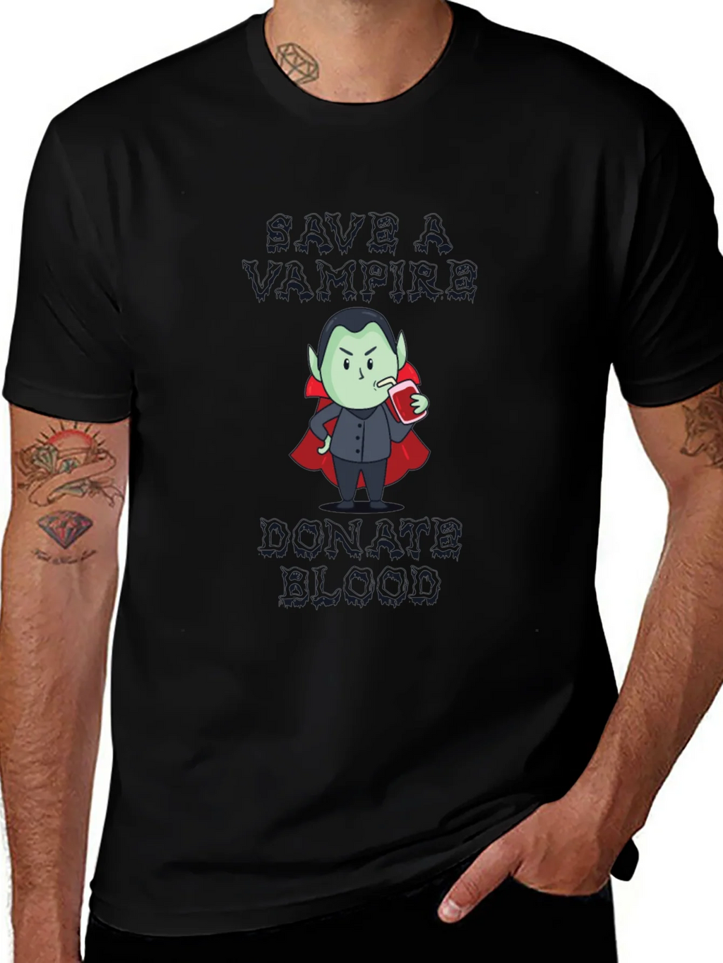Vampire Juice Box T-Shirt - Drink Blood product image 1