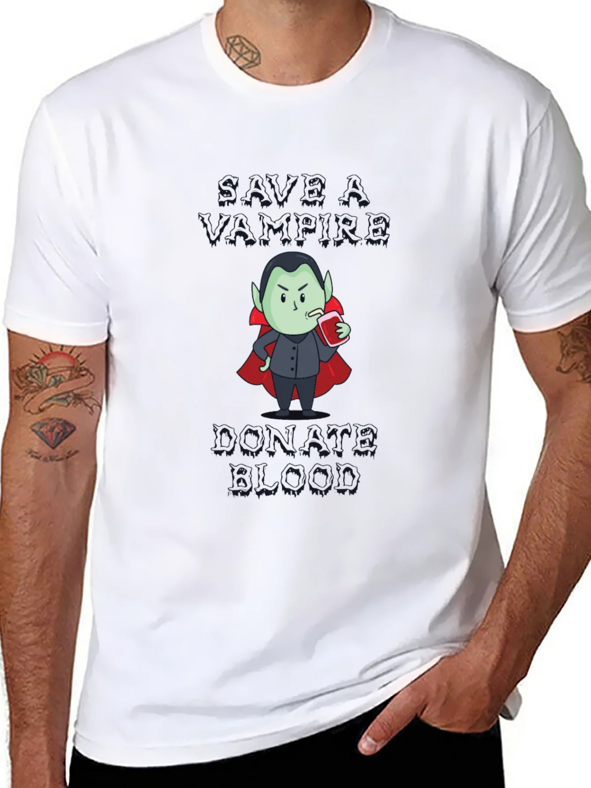 Vampire Juice Box T-Shirt - Drink Blood product image 7