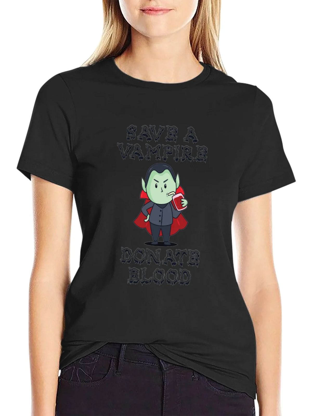 Vampire Juice Box T-Shirt - Drink Blood product image 2
