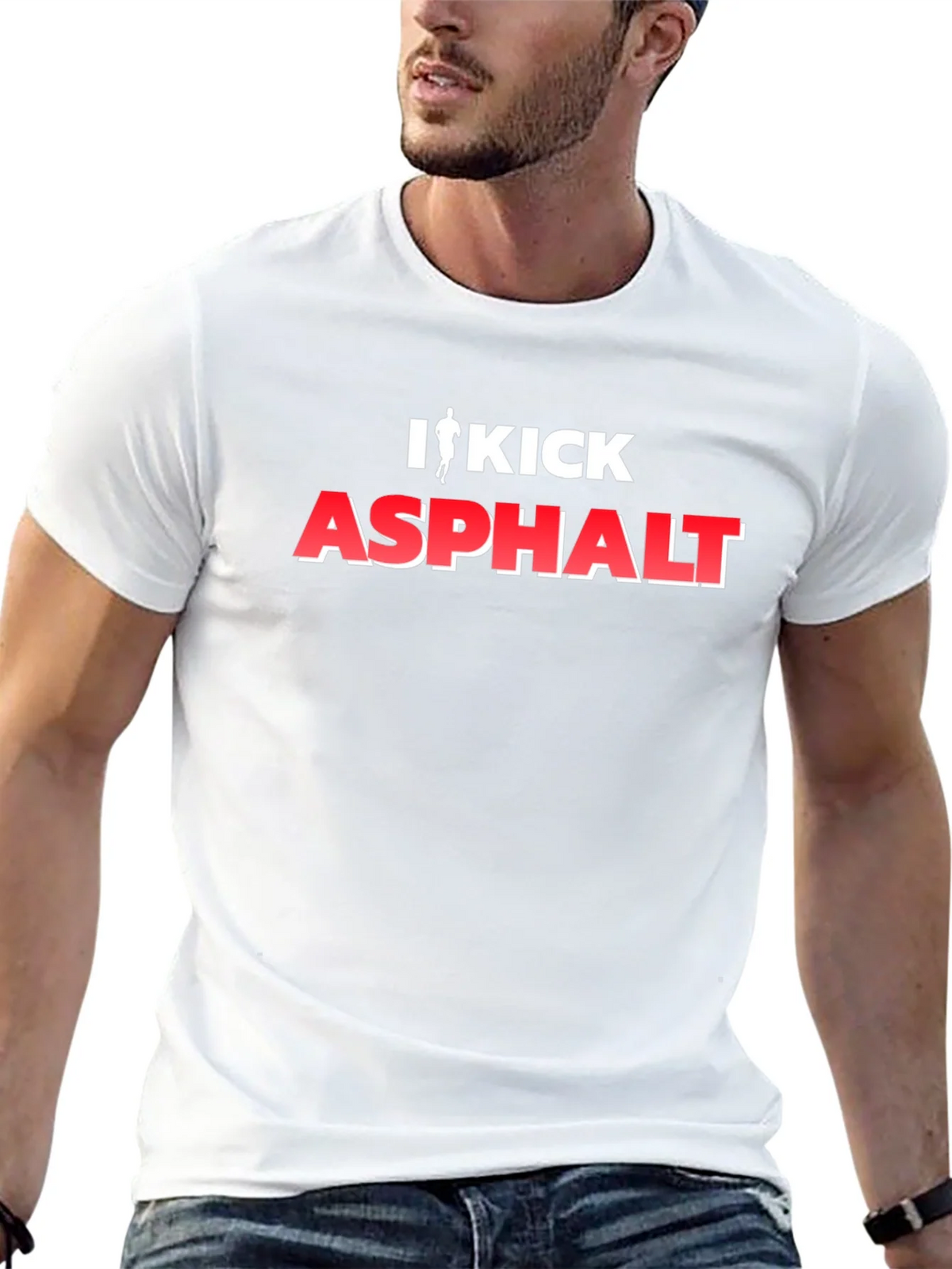 I Kick Asphalt Graphic T-Shirt - Black product image 12