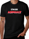 I Kick Asphalt Graphic T-Shirt - Black product image 1