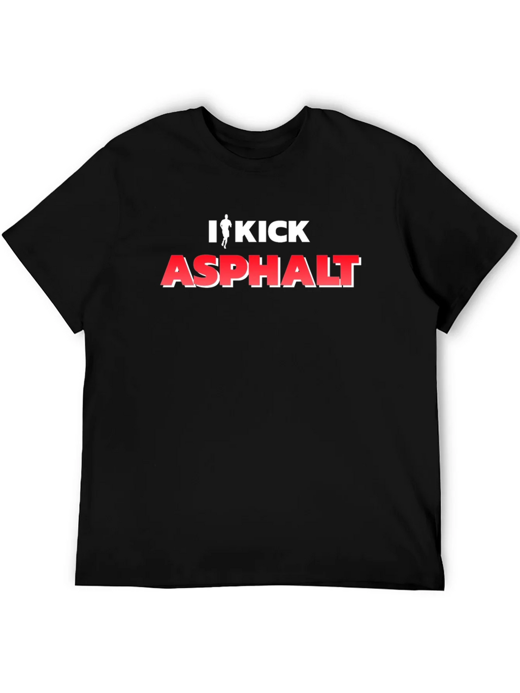 I Kick Asphalt Graphic T-Shirt - Black product image 5