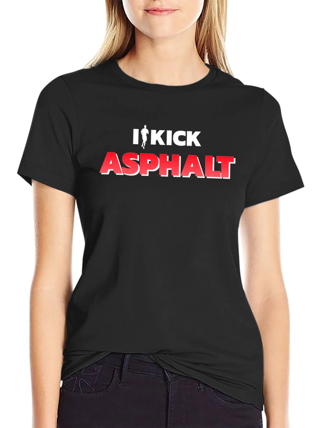 I Kick Asphalt Graphic T-Shirt - Black product image 2