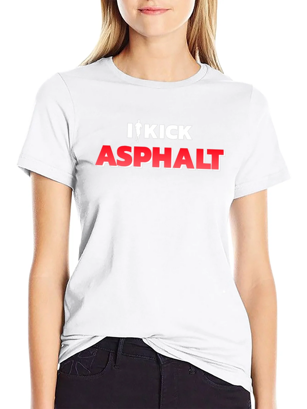I Kick Asphalt Graphic T-Shirt - Black product image 8