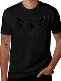 FN Winged Logo Black T-Shirt product image 1