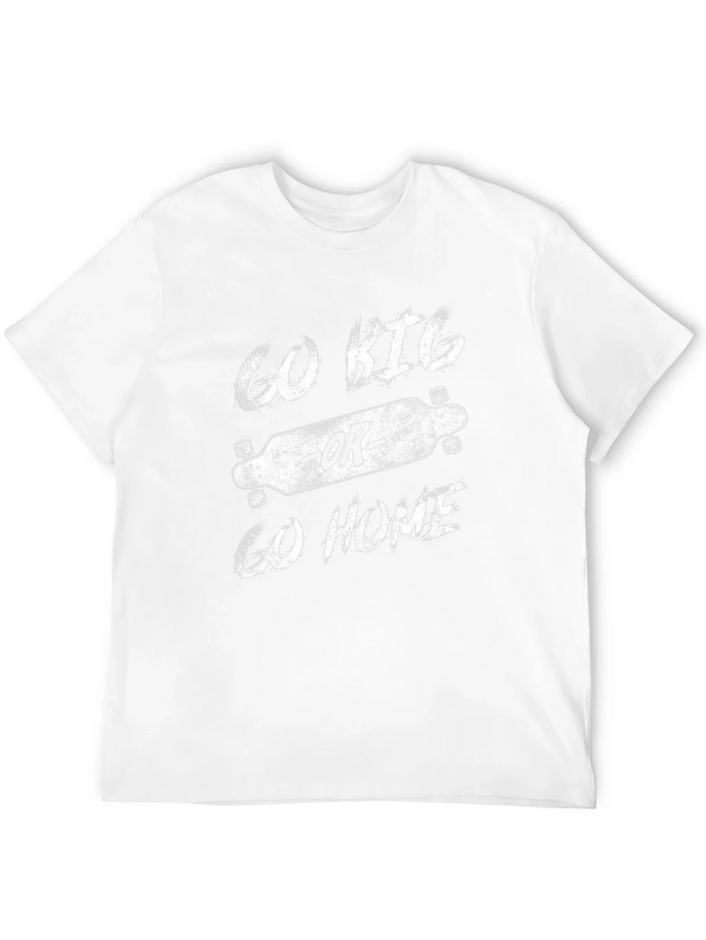 Go Big or Go Home Longboard T-Shirt product image 9