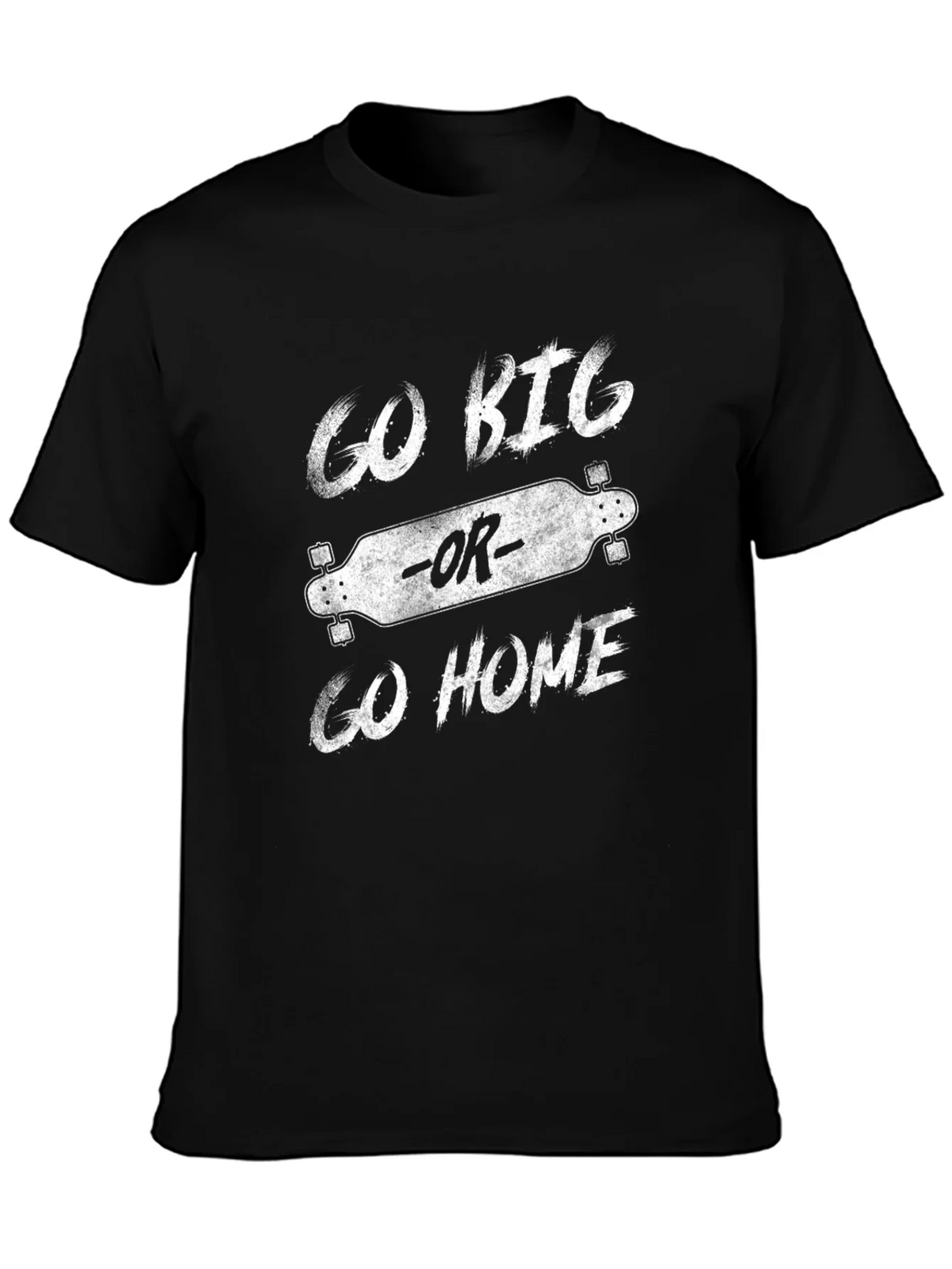 Go Big or Go Home Longboard T-Shirt product image 3