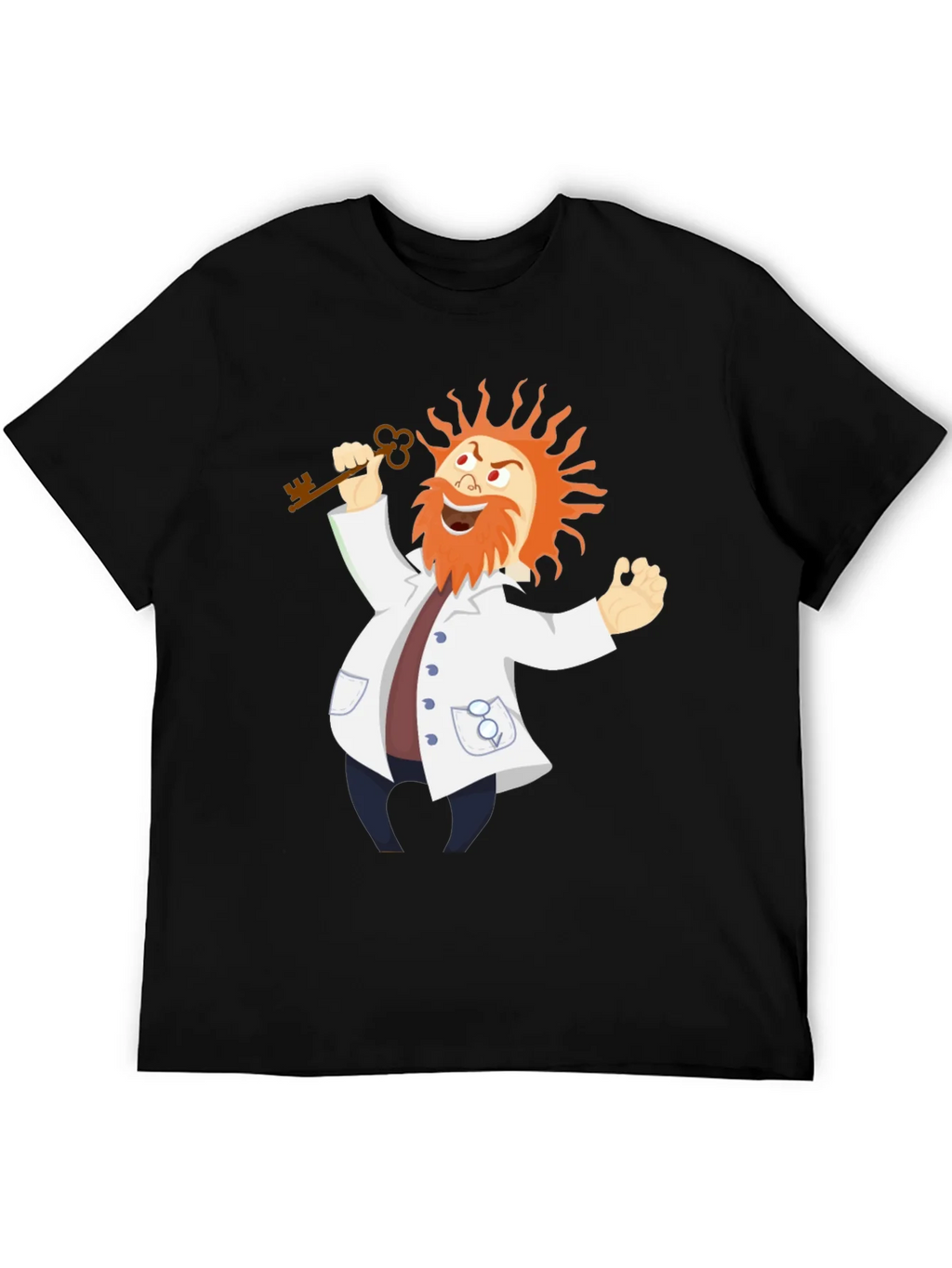 Mad Scientist T-Shirt - Key to Knowledge product image 4