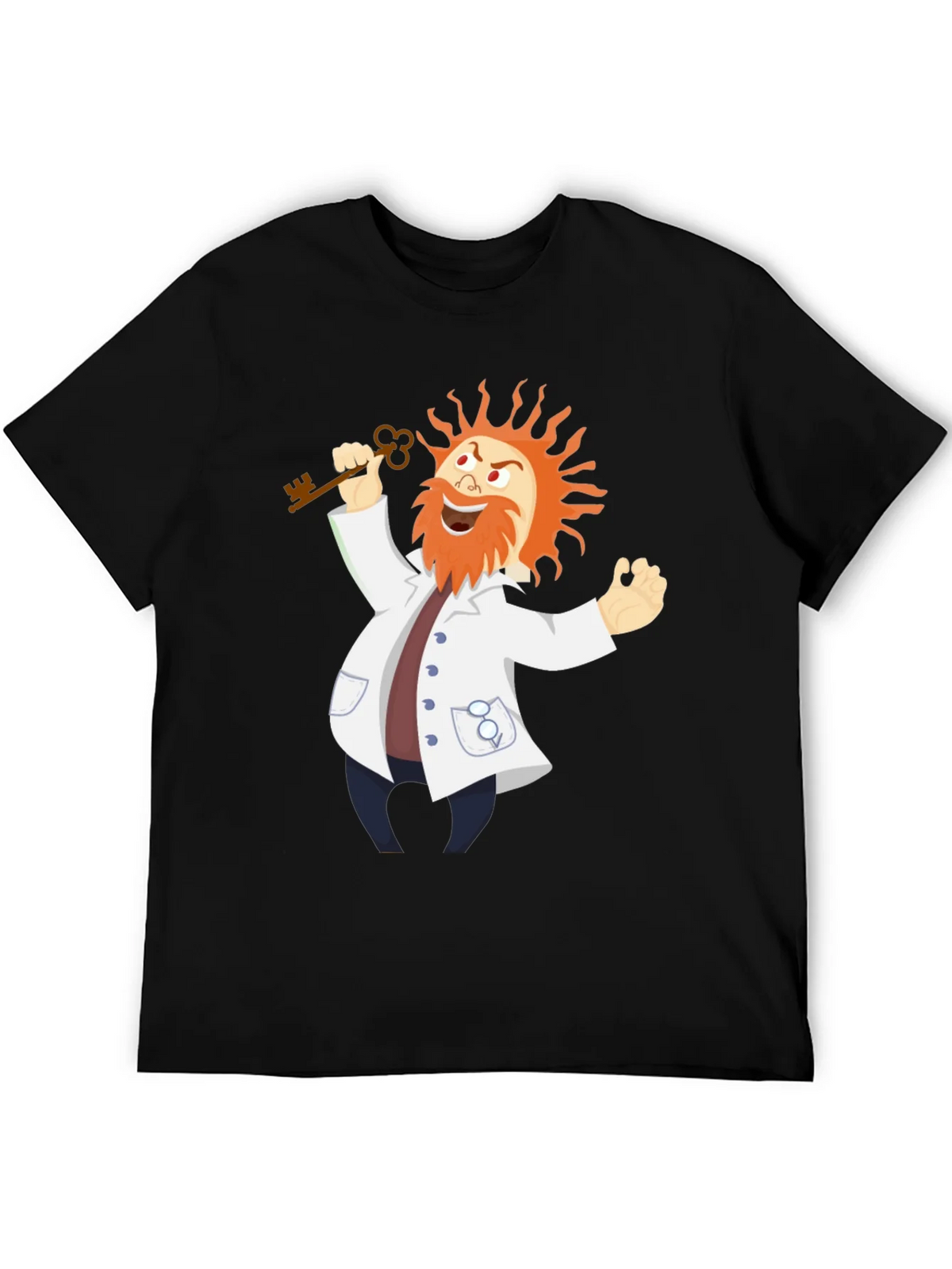 Mad Scientist T-Shirt - Key to Knowledge product image 4