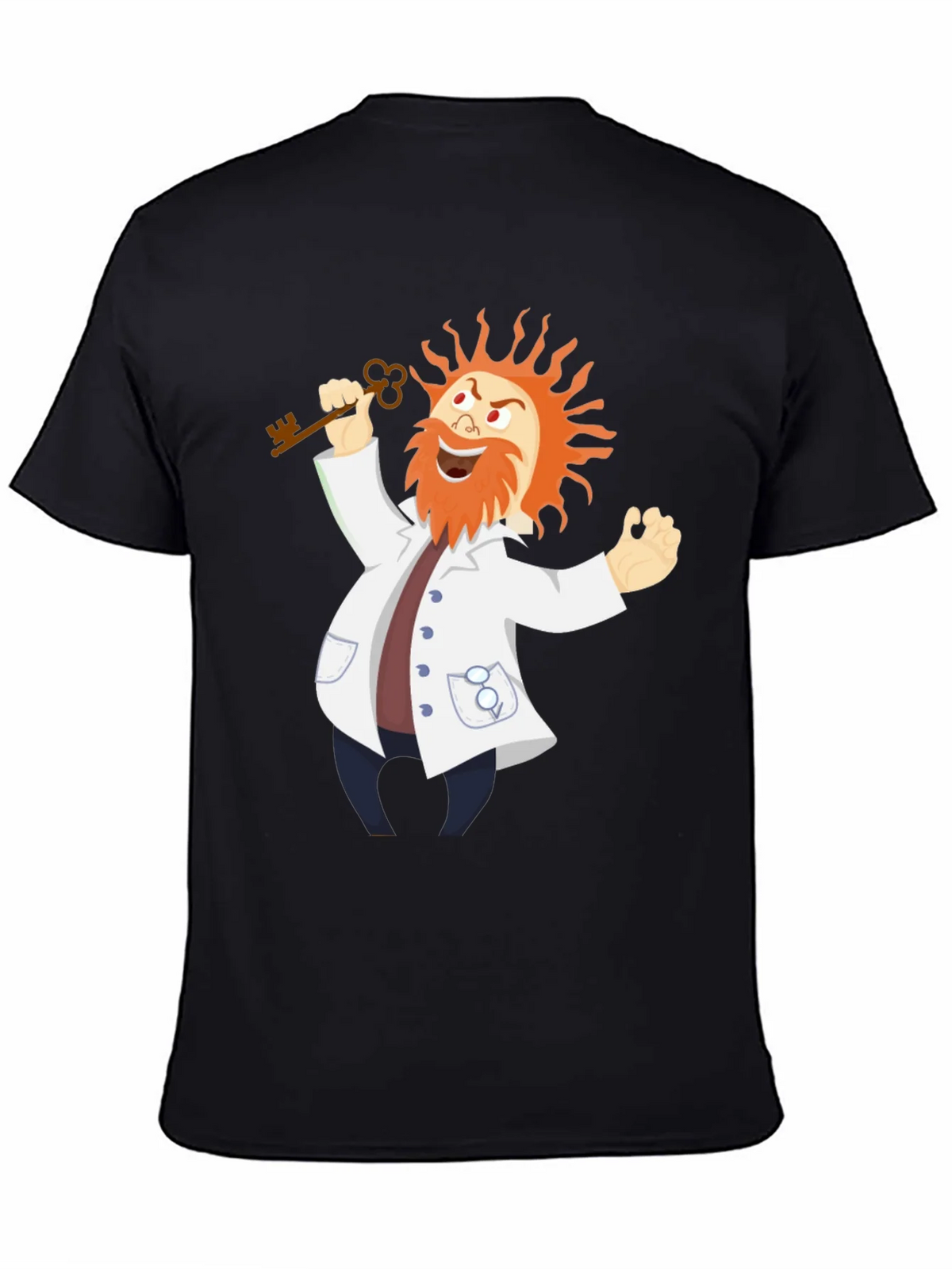 Mad Scientist T-Shirt - Key to Knowledge product image 3