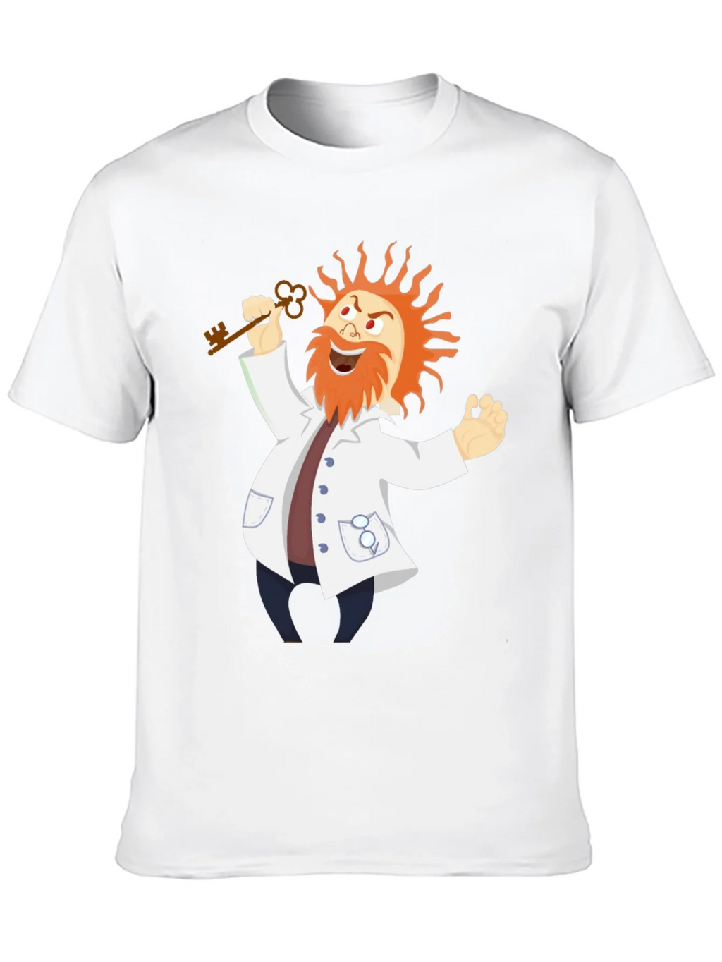 Mad Scientist T-Shirt - Key to Knowledge product image 8