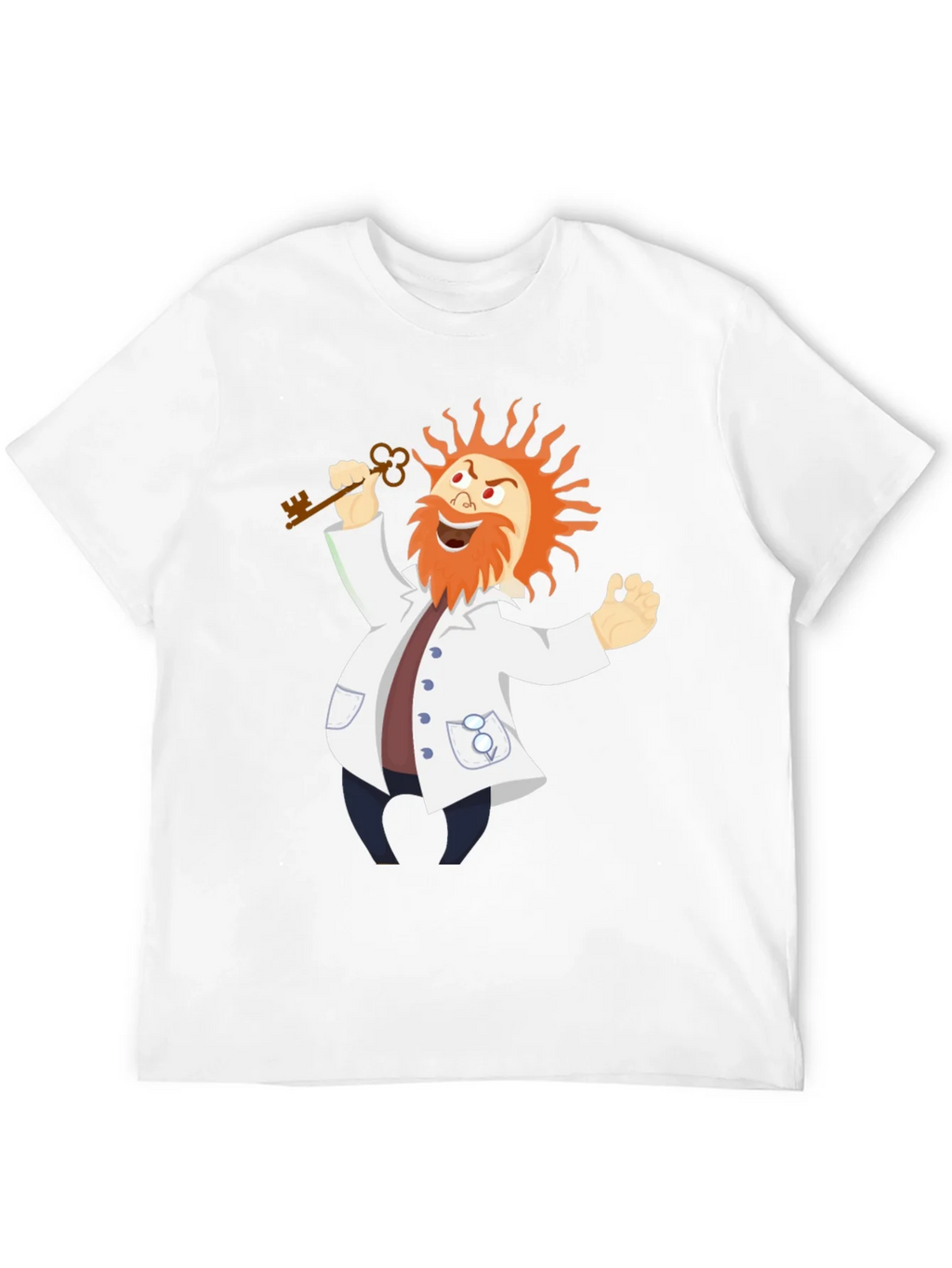 Mad Scientist T-Shirt - Key to Knowledge product image 10