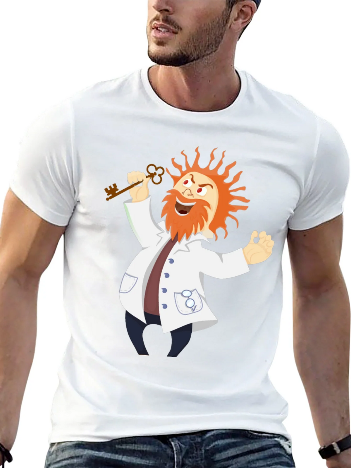 Mad Scientist T-Shirt - Key to Knowledge product image 11