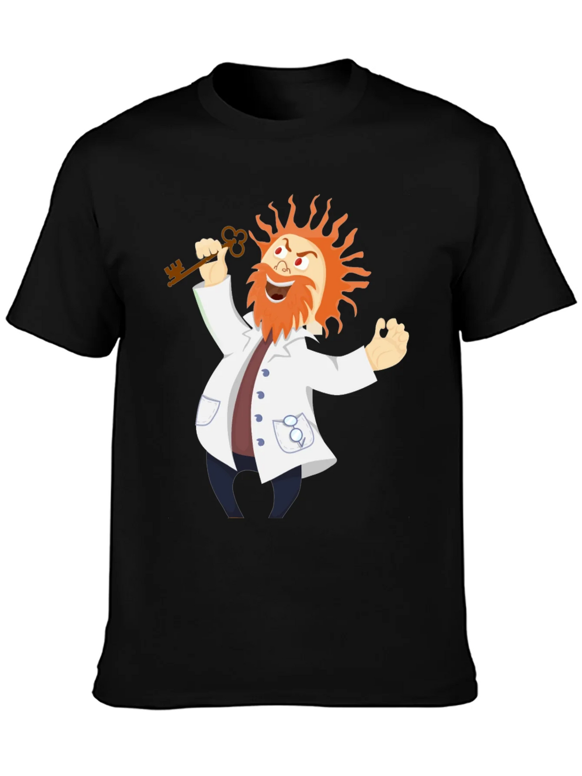 Mad Scientist T-Shirt - Key to Knowledge product image 2