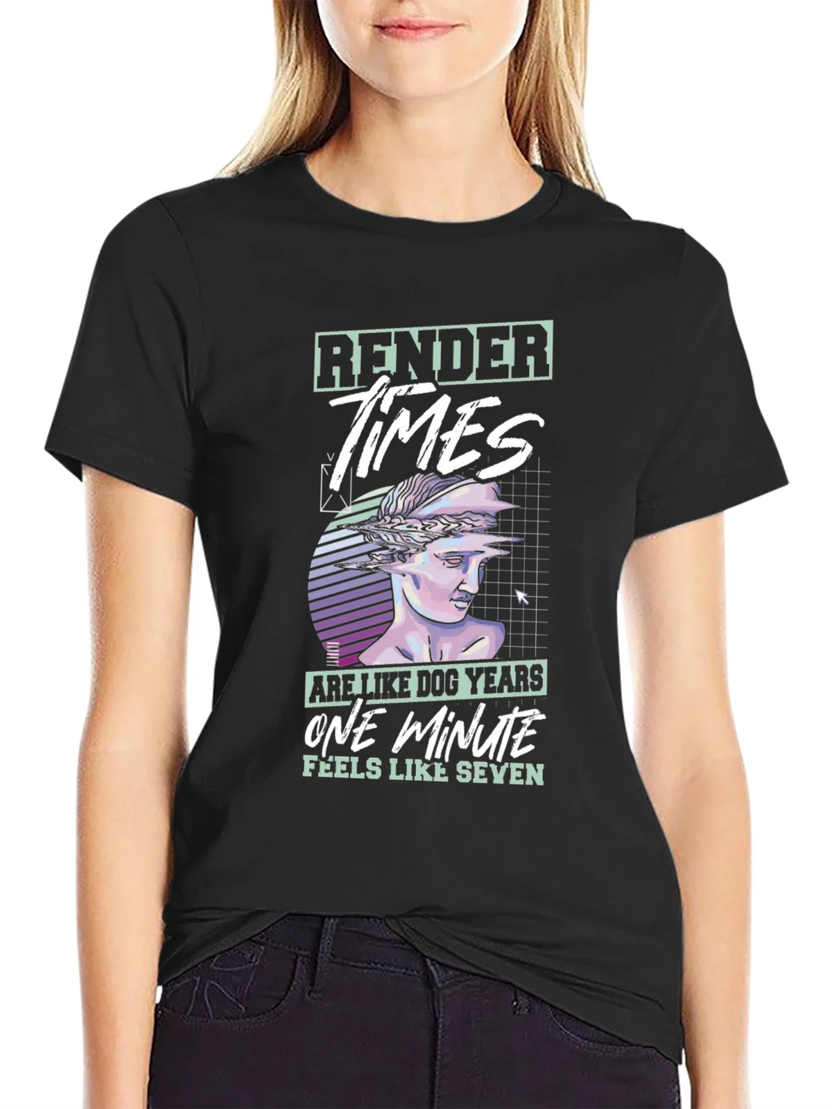 Render Times Graphic Tee - Dog Years Feeling! product image 2